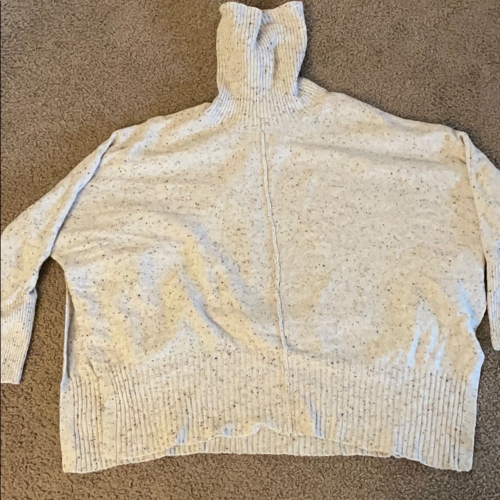 Oversized turtle neck sweater